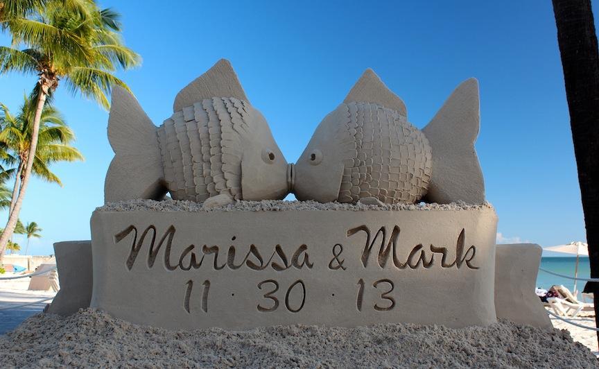Wedding Sand Sculpture